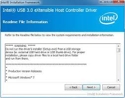 intel usb 3.0 extensible host controller driver